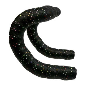 COZENTA 自転車 バーテープ ドロップ ハンドル ロードバイク エンドキャップ付き 左右セット ツートンカラー