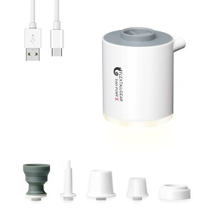 FLEXTAILGEAR TINY PUMP gюGA[|v 1300mAh dr 13.5bg USB[d Ōyʃ|v 3.5Kpa C C v[puC  ^