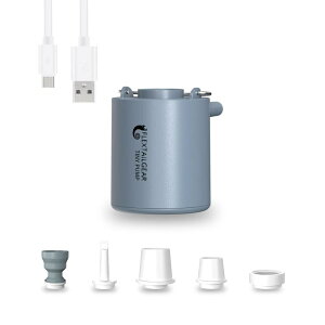 FLEXTAILGEAR TINY PUMP �g�ю��G�A�[�|���v 1300mAh �d�r 13.5���b�g USB�[�d�� �Ōy�ʃ|���v 3.5Kpa ��C���� ��C���� �v�[���p�u�C ������ �^���