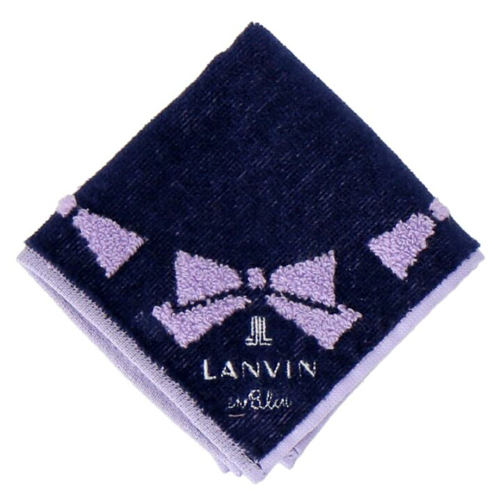 楽天市場】LANVIN en Bleu(ランバンオンブルー) ハンカチレディース 