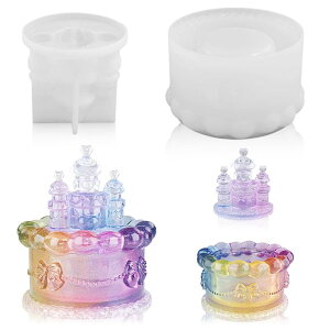 Voyyphixa �V���R�����[���h �g���C �n�[�g �t�����[ �N�} 3��� �������� �����u�� DIY ���� ���W�� UV���W�� �G�|�L�V���� �S�y �A�N�Z�T���[ �W���G���[ ���[�p �ʕ� �H�� �ƒ�p �R�[�X�^�[