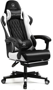 GTRacing �Q�[�~���O�`�F�A �I�t�B�X�`�F�A �f�X�N pc�`�F�A �֎q �e�����[�N 145°���N���C�j���O �I�b�g�}���t�� �Q�[���`�F�A �n�C�o�b�N �����o�[�T�|�[�g �|�P�b�g�R�C�������� PU���U�[