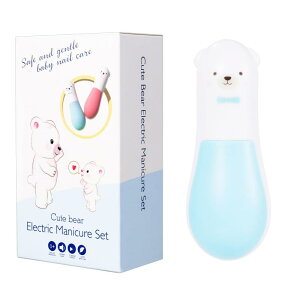 赤ちゃん 爪やすり 電動、4 つのモードを備えた 6-in-1 赤ちゃん 爪やすり、静かな爪やすり 赤ちゃん、かわいい電動爪やすり 赤ちゃん、便利で使いやすい