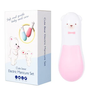 赤ちゃん 爪やすり 電動、4 つのモードを備えた 6-in-1 赤ちゃん 爪やすり、静かな爪やすり 赤ちゃん、かわいい電動爪やすり 赤ちゃん、便利で使いやすい