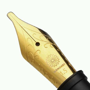 WANCHER 交換用ペン先 #6 Jowoニブ ステンレス 金メッキ ワンチャー万年筆 ドイツ Jowo社製 万年筆用 ワンチャー万年筆