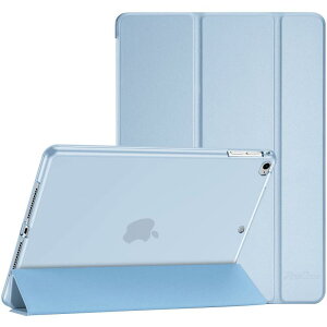 ProCase iPad 9.7 �P�[�X�AiPad 6���� 2018/ 5���� 2017, iPad Air 2 1 �ی�J�o�[, 3�܂� �X�}�[�g�P�[�X TPU�o�b�N�J�o�[ �X�^���h�@�\