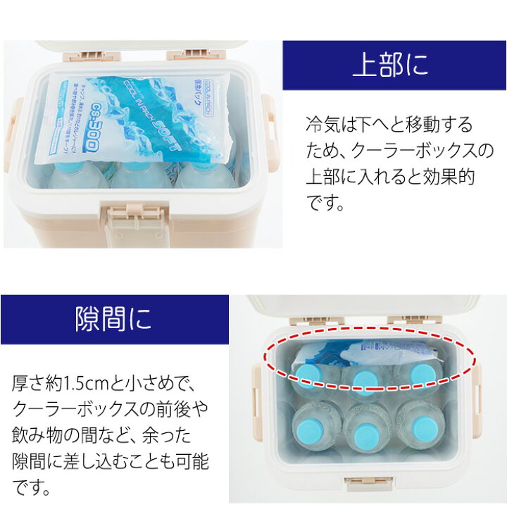 楽天市場】クールインパック ソフト 300g CS-300 保冷パック 保冷剤 