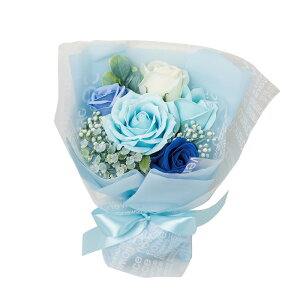 ソープフラワー ギフト エレガントミニブーケ 枯れない 花束 石けん ブーケ かわいい 贈り物 お祝い お供え 仏壇 誕生日 結婚祝い 母の日 父の日 ホワイトデー 出産祝い 入学 卒業 就職 送別