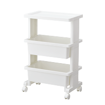 楽天市場】ワゴン キャスター付き（カラーホワイト）の通販