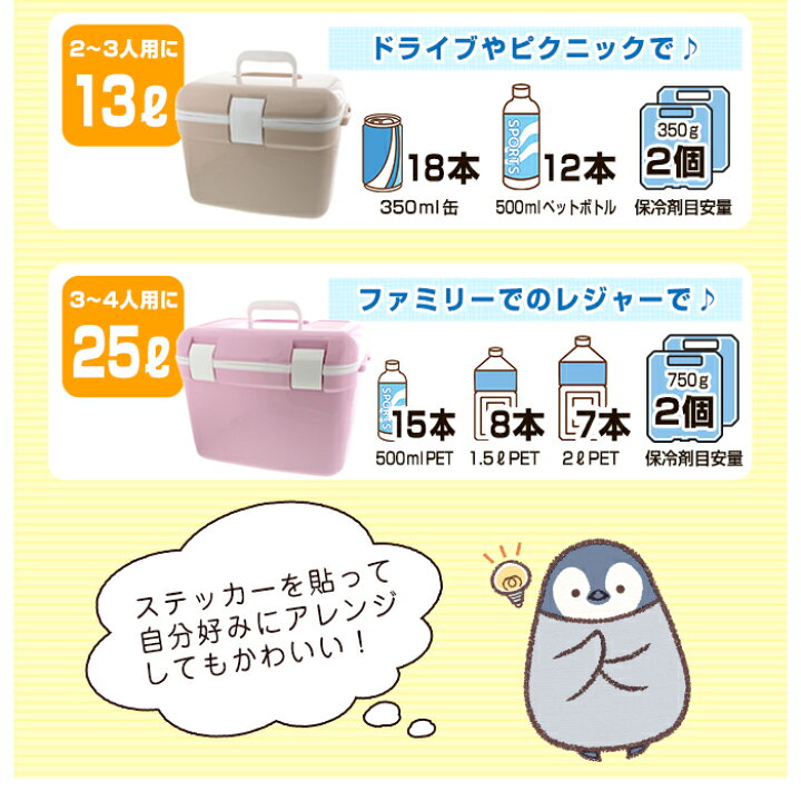 楽天市場 Jej クーラーボックス おしゃれ ２５ｌ 大型 かわいい クーラーバッグ クーラーバスケット クーラーbox キャンプ用品 フェス レジャー 海 海水浴 バーベキュー q 便利 釣り ペットボトル 収納ボックス 収納 インテリアのベリベリモッコ