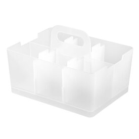 デスクトート ミニ デスクオーガナイザー 持ち手つき 卓上収納 小物入れ 机上収納 デスク 文房具 ステーショナリー スマホスタンド リモコンラック ペン立て 持ち運び 仕切り ハンドル付き シンデレラフィット JEJアステージ【送料無料】