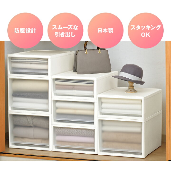楽天市場】【セット特価】収納ケース 収納ボックス ストラ 