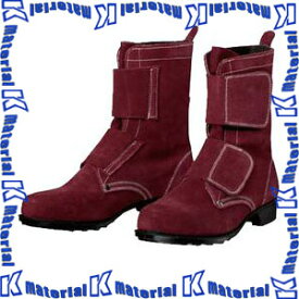【P】【代引不可】ドンケル DONKEL T-6 耐熱用安全靴 長編上靴マジック式 ベロア ブラウン 23.5-28.0cm [DON053]