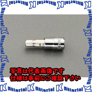 �y����s�z�y�l��z���s�zESCO(�G�X�R) 1/4sqx5mm Hex�r�b�g�\�P�b�g EA687AM-105 [ZES032270]