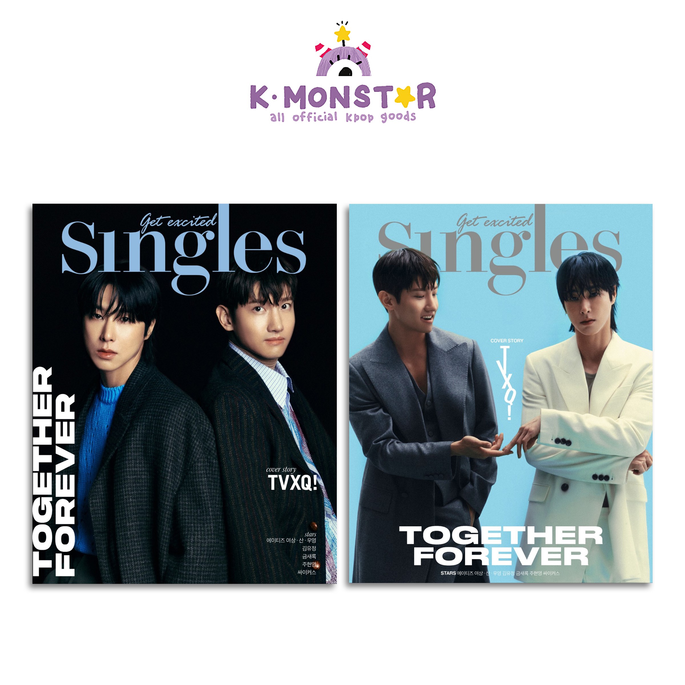 楽天市場】[和訳付き] Singles KOREA 2024年 1月 東方神起 TVXQ 2種