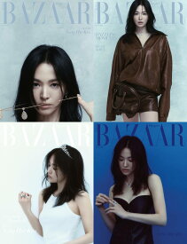 [和訳付き] BAZAAR KOREA 2024年 6月 4種 SONG HYEKYO 韓国雑誌 magazine マガジン