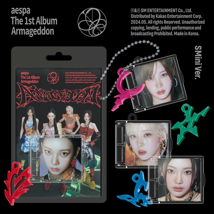 楽天市場】aespa - Armageddon / 1ST FULL ALBUM (SMini Ver.) 4種 