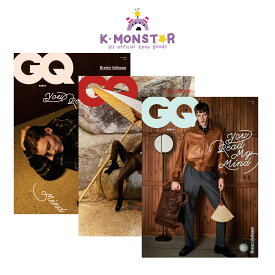 [セール/和訳付き] GQ KOREA 2025年 10月号 MODEL 3種 YEONJUN WENDY 韓国雑誌 magazine マガジン