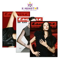 [和訳付き] Esquire KOREA 2026年 BIG BLACK BOOK BLACKPINK JISOO 3種 韓国雑誌 magazine マガジン
