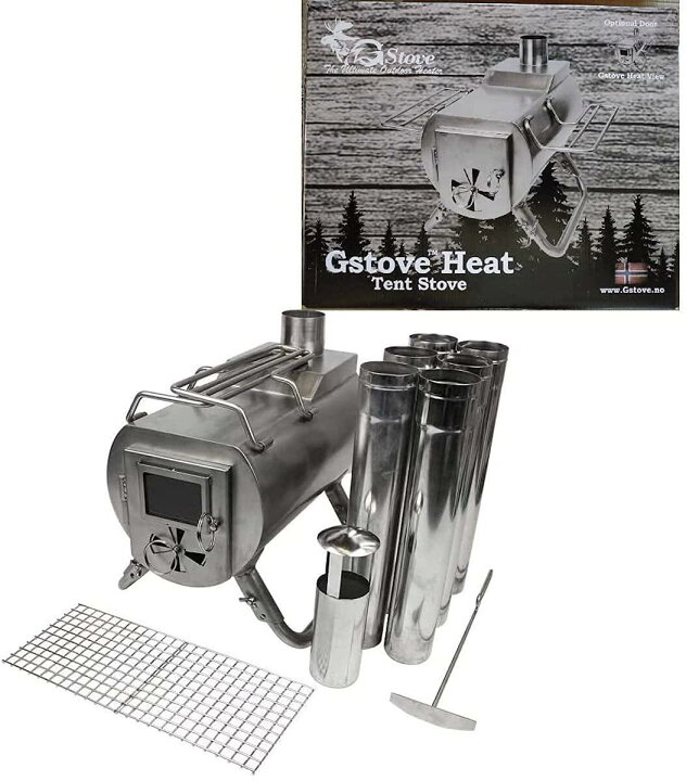 楽天市場】ジーストーブ G-Stove Heat View 本体セット 小型 軽量 薪 