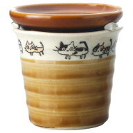 香炉 香鉢 お香 アロマ/ 散歩猫　茶香炉 /贈り物 プレゼント 敬老の日　新築祝い 引き出物 母の日 父の日