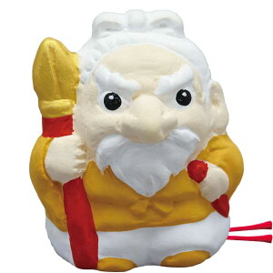 神様 縁起物 置物 開運 招福 導き手 セラミックのおみくじ/ 「セラみくじ」猿田彦大神 /粗品 販促 景品 縁起 町内会 敬老会 神社 寺社 家庭用 業務用