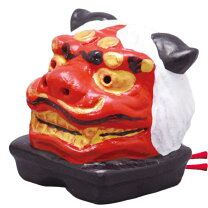 楽天市場】獅子舞（素材（インテリア）陶器・磁器）（インテリア小物 