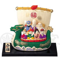 楽天市場】七福神 宝船 龍 置物の通販