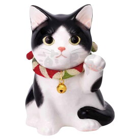 招き猫 置物 まねきねこ/ うちの招き猫(ぶち・子猫) /開店祝い 開運招福 縁起物 lucy cat プレゼント 贈り物