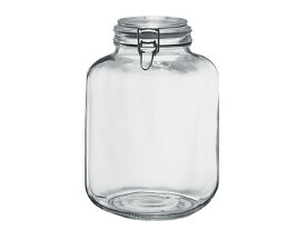 ガラス ボトル キャニスター 保存 容器 瓶 ビン びん 蓋付き 密閉/ プリミツィエ 4250cc /業務用 家庭用 果実酒 調味料 シリアル パスタ 粉類