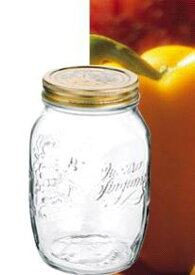 保存容器 ボトル びん 瓶/ QS 保存瓶 500cc /手造りジャム 手造り調味料 ガラス瓶 はちみつ容器 果実酒 エッグスラット 密封 化粧品容器 角びん