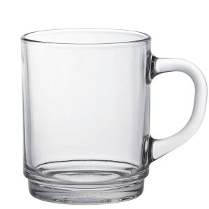 熱湯可 食洗機可 耐熱 強化 マグカップ コーヒーカップ DURALEX デュラレックス/ ベルサイユスタックマグ 260cc /業務用 家庭用 ポイント消化