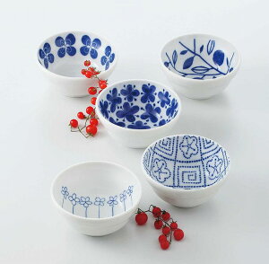 ラッピング無料 ギフト 贈り物 プレゼント/ 五草花だるま小鉢揃 /敬老の日 新築祝い 引き出物 母の日 父の日