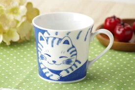 軽量 薄手 マグカップ/ ねこちぐら マグ 300cc トラ /猫 ネコ 可愛い 家庭用 和み 癒やし