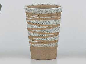 酒器 フリーカップ/ さざなみ白フリーカップ /焼酎 日本酒 ノンアルコール 梅酒 業務用 家庭用 ギフト プレゼント 贈り物 cup without handle