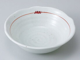 和食器 中鉢/ 赤結び5.5鉢 /陶器 業務用 家庭用 Medium Sized Bowl
