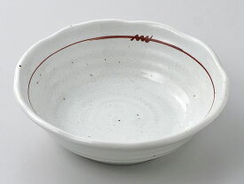 和食器 中鉢/ 赤結び4.5鉢 /陶器 業務用 家庭用 Medium Sized Bowl