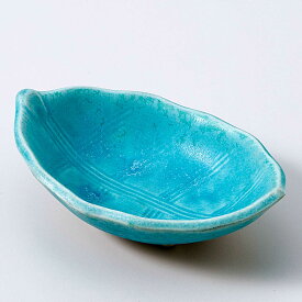 和食器 小鉢 小付/ 青彩葉型千代口 /珍味鉢 陶器 業務用 家庭用 Small sized Bowl
