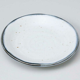 和皿 取り皿 一品料理/ 白均窯六兵衛4.0皿 /おしゃれ 日常 業務用 家庭用 Japanese plate