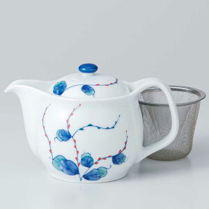 有田焼 ティーポット 急須 ティータイム お茶 紅茶/ 水引草ポット(U) /家庭用 日常使い 業務用にも 敬老の日 母の日 還暦などのお祝い 贈り物 ギフト