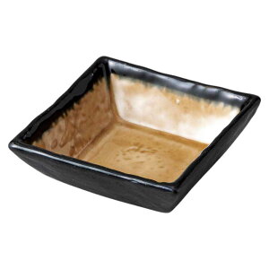 和食器 珍味 小鉢 小付/ ブラウン正角小付 /松花堂 陶器 業務用 家庭用 Small Bowl for Delicacies