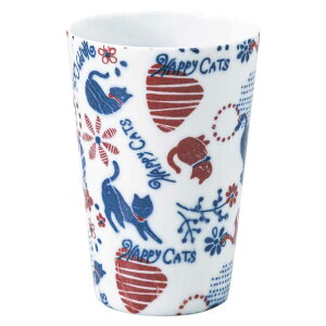  t[Jbv/ yʔg[Jbv HAPPY CATS /ĒJbv r[Jbv ~ Ɩp ƒp Mtg v[g 蕨 cup without handle