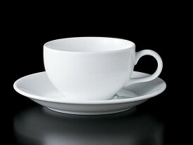 コーヒーカップ ソーサー/ 801-1 ティーカップ＆ソーサー /碗皿 業務用 ホテル レストラン ホワイト シンプル