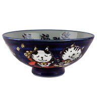 茶碗 猫 可愛い 招き猫/ 幸運招き猫茶碗 毛料 /毎日 家庭用 使いやすい