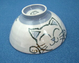 茶碗 ねこ 猫 やんちゃ/ いたずら ネコ茶碗 毛料 /ちゃわん 家庭用 日常使い 猫グッズ