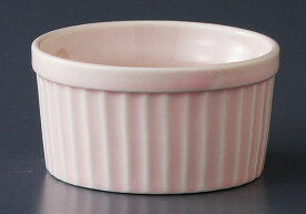 洋食器 カップ スフレ 焼き菓子/ カラースフレ（小）ピンク /オーブンOK 業務用 カフェ