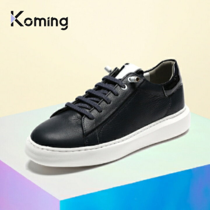 楽天市場 ポイント5倍 シンプルリアルレザースニーカー Shoespa Koming Cmm022kg40 Shoespa公式 デイリー 日常 春コーデ 夏 秋 冬 背伸び インソール シューズ 靴 休日 旅行 普段着 背伸びスニーカー 百貨店入店 男性スニーカー メンズ Koming