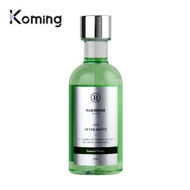 アフターシェーブ グリーン165ml【BARBER501】【Koming】韓国コスメ スキンケア 韓国化粧品 メンズコスメ 疲れ肌 肌悩み解決 ウッディ香り 赤み ニキビ 髭剃り 肌荒れ 敏感肌 肌ケア 水分保湿 栄養供給 鎮静 角質ケア すべての肌 母の日