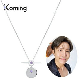 BTS X STONEHENgE Necklace Destiny j-hope【STONEHENgE】 【Koming】韓国ファッション ジュエリー アクセサリー モダン 洗練 誠実さと心の平和の象徴 輝き ネックレス 細身 ファッション雑貨 シルバー925 プレゼント ギフト 母の日