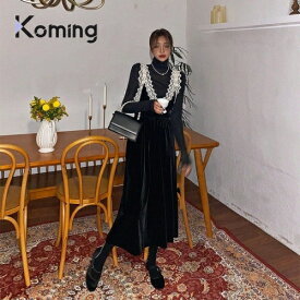ベルベットメリージェーンシューズ-shoes【LAGIRL】【Koming】 韓国ファッション レディースファッション ベルベット メアリージェーンシューズ アイテム 所蔵 合成皮革 光沢感 重量感 母の日